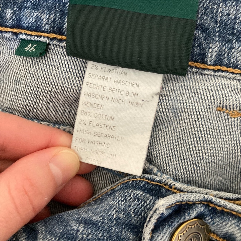 Geiger vintage straight jeans - Picture 7 of 11